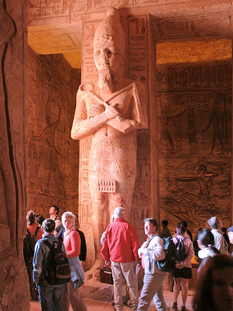 Foto Statuen - Abu Simbel