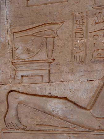 Foto Hieroglyphen - Kôm Ombo