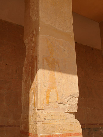 Eingang zu Tempel der Hatschepsut Foto 