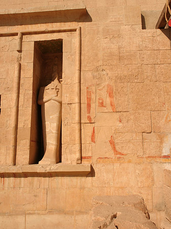 Foto Eingang zu Tempel der Hatschepsut - 