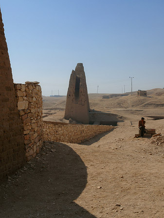Eingang zu Tempel der Hatschepsut