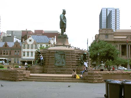 Foto Statue von Paul Kruger