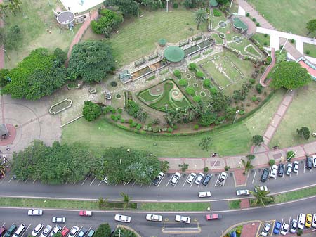 Durban aus der Vogelperspektive