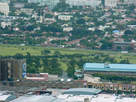 Durban aus der Vogelperspektive