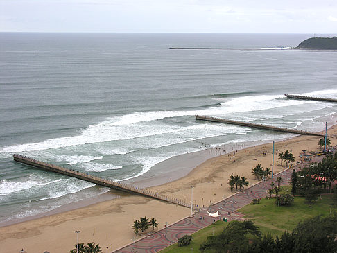 Durban aus der Vogelperspektive