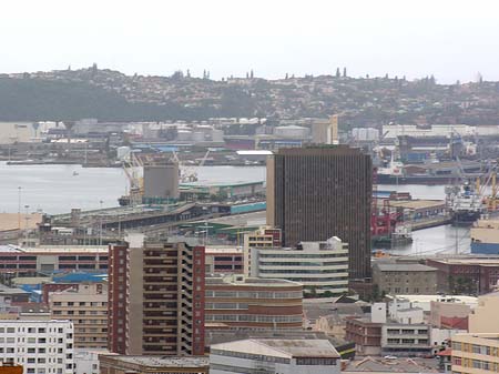 Durban aus der Vogelperspektive Foto 