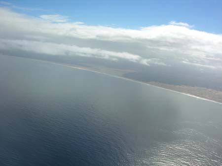 Foto Das Meer vom Flugzeug aus - 