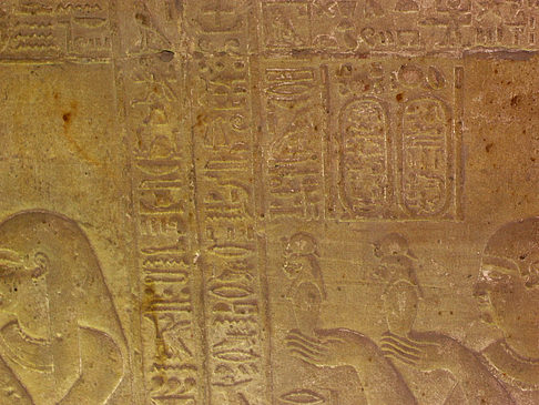 Fotos Hieroglyphen