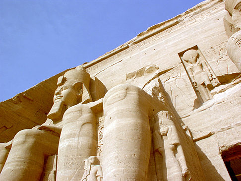 Fotos Statuen von Abu Simbel | 