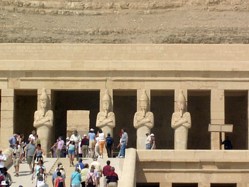 Foto Tempel der Hatschepsut
