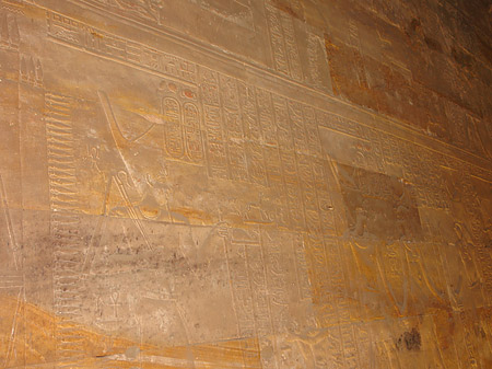 Foto Hieroglyphen - Edfu