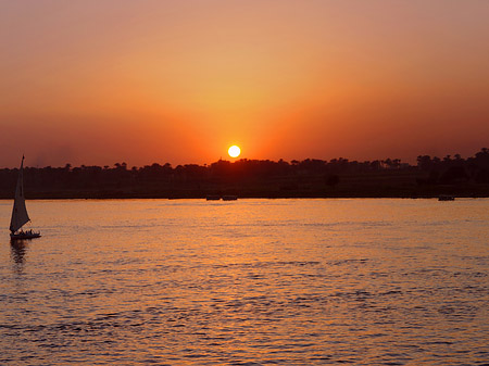 Fotos Sonnenuntergang | Luxor