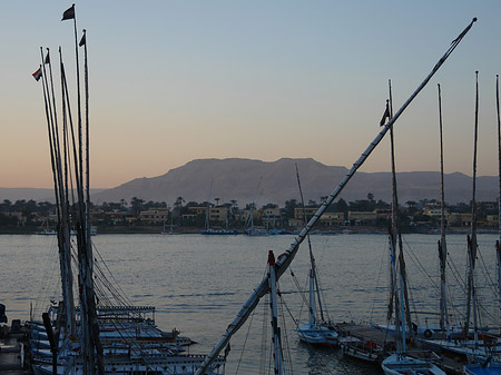 Fotos Sonnenuntergang | Luxor