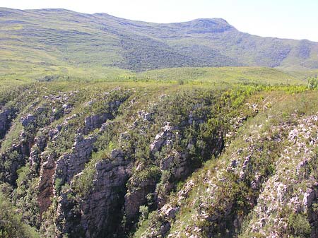 Klippen am östlichen Kap Foto 