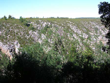 Klippen am östlichen Kap Foto 