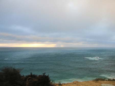 Foto Blick vom Kap auf das Meer - 