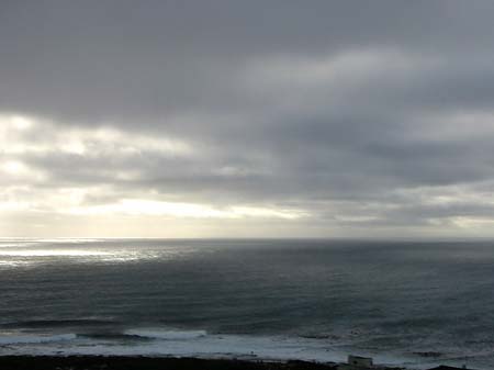 Foto Blick vom Kap auf das Meer - 