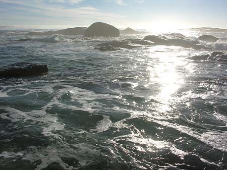 Fotos Blick vom Strand auf das Meer | 