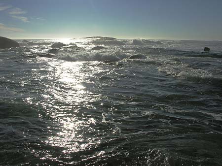 Fotos Blick vom Strand auf das Meer | 