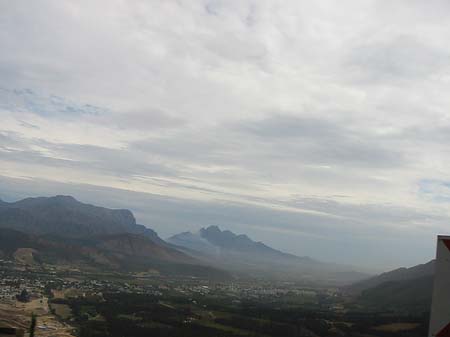 Himmel über Stellenbosch Fotos