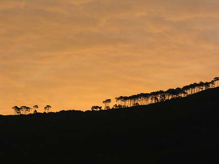 Sonnenuntergang am Tafelberg Fotos