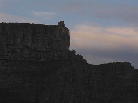 Sonnenuntergang am Tafelberg Fotos