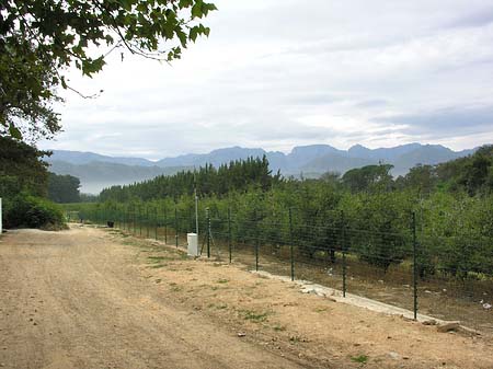 Foto Straßen zwischen Stellenbosch und Kapstadt - 