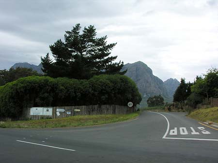 Foto Straßen zwischen Stellenbosch und Kapstadt - 
