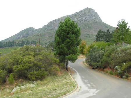 Fotos Straßen zwischen Stellenbosch und Kapstadt