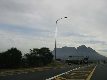 Straßen zwischen Stellenbosch und Kapstadt Fotos