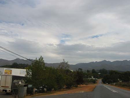Foto Straßen zwischen Stellenbosch und Kapstadt