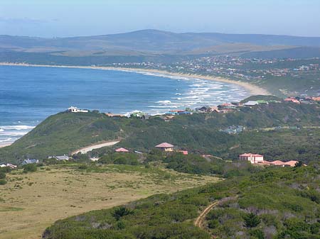 Foto Mosselbay aus der Vogelperspektive